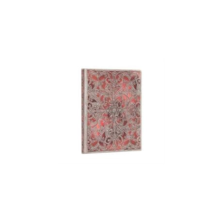 Garnet (Silver Filigree Collection) Ultra Unlined Softcover Flexi Journal