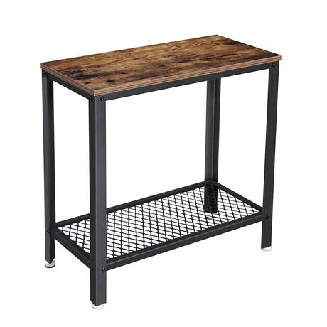 Μεταλλικό Βοηθητικό Τραπεζάκι Σαλονιού 60 x 30 x 60 cm Vasagle (Let31bx) (Vaslet31bx)