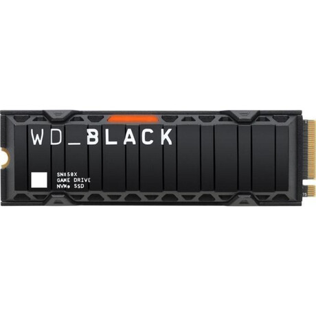 Western Digital 2tb Black Sn850x m.2 Pcie 4.0 Heatsink (Wds200t2xhe) (Wds200t2xhe)