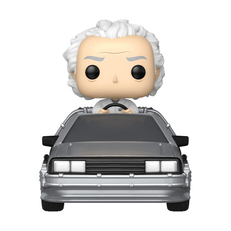 Funko Pop! Rides Deluxe: Back to the Future - doc With Time Machine #133 Vinyl Figure