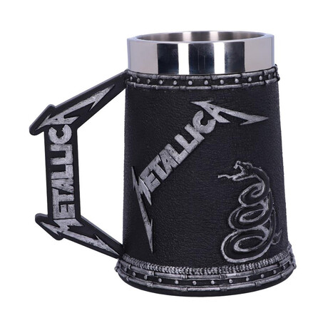 Nemesis Now: Metallica - the Black Album Tankard (16cm)