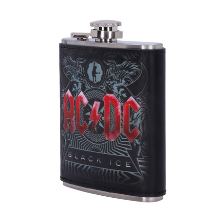 Nemesis Now: Ac/dc Black ice Album Flask (12.2cm)