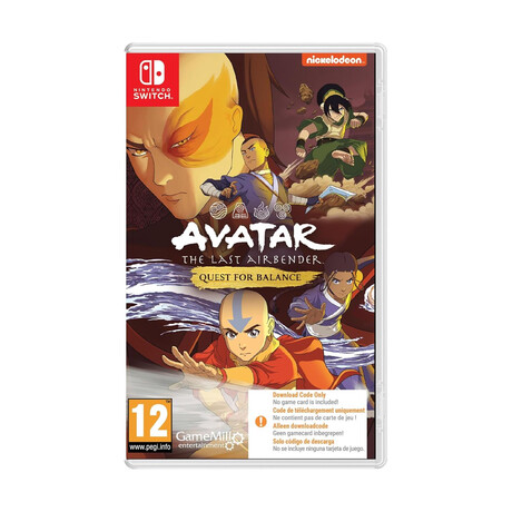 Nsw Avatar the Last Airbender: Quest for Balance (Code in a Box)