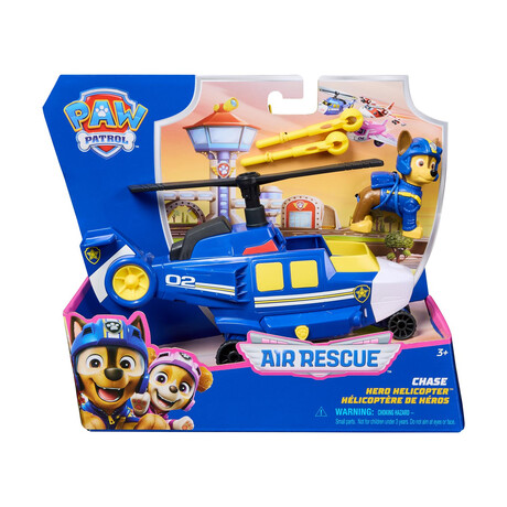 Spin Master paw Patrol: air Rescue - Chase Hero Helicopter Vehicle & Figure (20149066)
