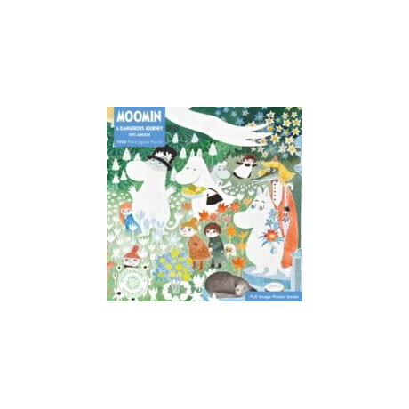 Adult Sustainable Jigsaw Puzzle Moomin: a Dangerous Journey