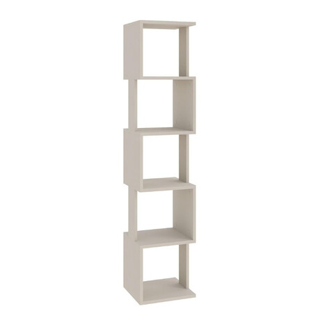Βιβλιοθήκη Piri Megapap Χρώμα Sandstone 35x30x161εκ.