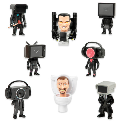 Skibidi Toilet Συλλεκτική Φιγούρα Μονή 11cm Για 6+ Χρονών