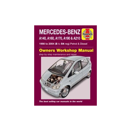 Mercedes-Benz a-Class Petrol & Diesel (98 - 04) Haynes Repair Manual