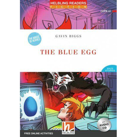 Red Series the Blue egg - Reader + e-Zone (Red Series 1)