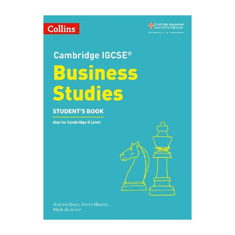 Cambridge Igcse™ Business Studies Student’s Book