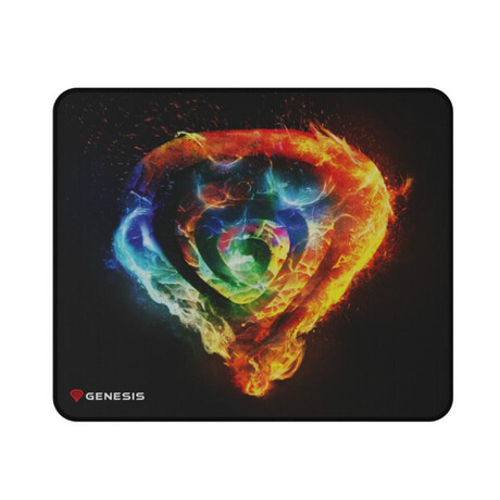 Genesis Gaming Mouse pad Carbon 500m Fire g2, 30 x 25 cm (Npg-2099) (Gnsnpg-2099)