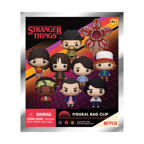 Monogram: Stranger Things (Blind Bag/random) 3d Foam bag Clips Figures
