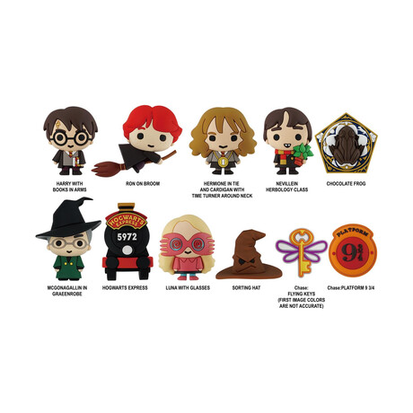 Monogram: Harry Potter (Blind Bag/random) 3d Foam bag Clips Figures