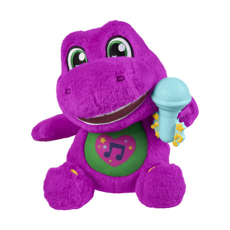 Mattel Barney's World: Sing-Along Barney Plush (English) (Jgt51)
