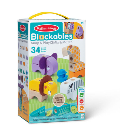 Melissa & Doug Bloackables: Safari (6074903)