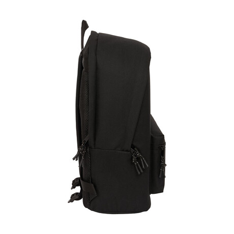 Safta: F.c.barcelona - Laptop Double Backpack (40cm) Black + usb (642485820)