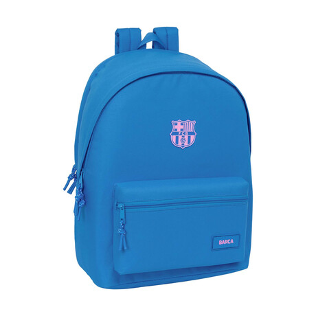 Safta: F.c.barcelona - Laptop Double Backpack (40cm) Blue + usb (642486820)