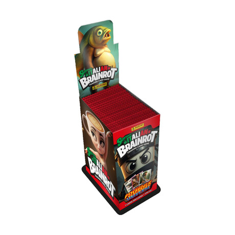 Panini Italian Brainrot: Alpha Series - Psychedelic Universe Display (24 Packs of 7 Cards)