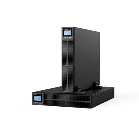Tescom ups Prime Rack/tower 2kva/2000w lcd With 4 x 12v 9ah 12a (Iec Outlets) Ups.0974) (Tsups0974)