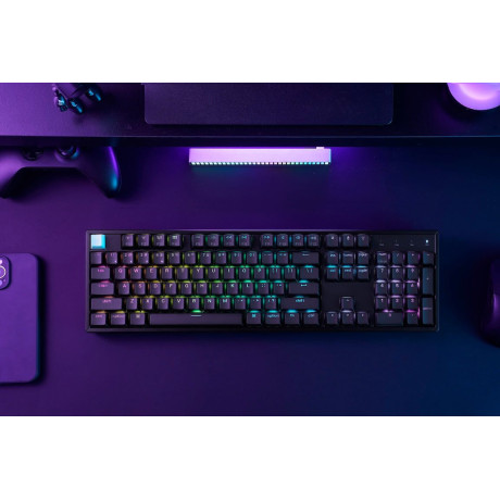 Keychron k10 he (K10h-j1) Shine-Through Wireless Magnetic Hall Effect rgb Keyboard 100% us Layout