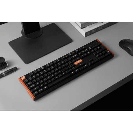 Keychron k10 he (K10h-f1) Special Wood Edition Wireless Magnetic Hall Effect rgb Keyboard 100% us