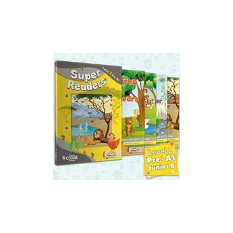 Super Readers Level 2 (Junior b) - Πακετο 4 Παραμυθια + mr3 + Glossary (+ cd)