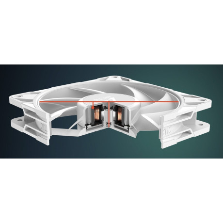 Arctic p14 pro a-rgb (White) - pwm 140mm Case fan - Fluid Dynamic Bearing - max 2500 rpm - pwm Regul