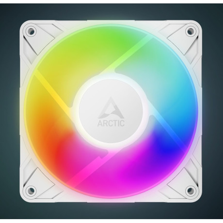 Arctic p12 pro a-Rgb(white)  - pwm 120mm Case fan - Fluid Dynamic Bearing - max 3000 rpm - pwm Regul