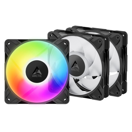 Arctic p12 pro a-rgb - 3 Pack  - pwm 120mm Case fan Value Pack - max 3000 rpm - pwm Regulated Arctic p12 pro a-rgb - 3 Pack  - pwm 120mm Case fan Value Pack - max 3000 rpm - pwm Regulated