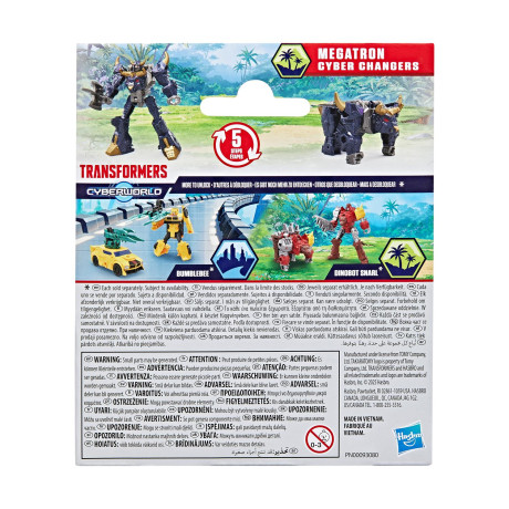 Hasbro Transformers: Cyberworld - Megatron Cyber Changers Action Figure (G1043)