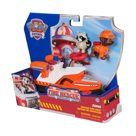 Spin Master paw Patrol: Fire Rescue - Zuma Rescue Fire Boat Vehicle (20151506)