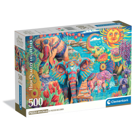 Clementoni Παζλ Museum Collection Vincent Van Gogh: Έναστρη Νύχτα Πάνω Από Το Ρήνο 1000 τμχ - Compac