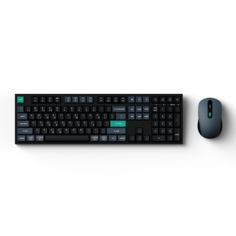 Keychron b36 Combo (Kcbd2-gr) Wireless Keyboard and Mouse 100% gr Layout Black-Green