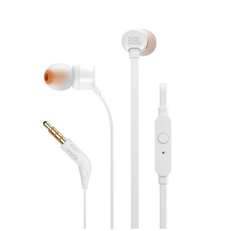 Jbl Tune 110 in-ear Headphones White eu (Jblt110wht) Jbl Tune 110 in-ear Headphones White eu (Jblt110wht)