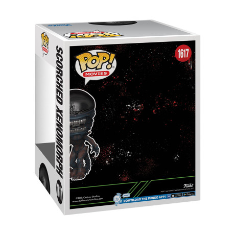 Funko Pop! Super Movies: Aliens Romulus - Scorched Xenomorph #1617 Vinyl Figure (6")