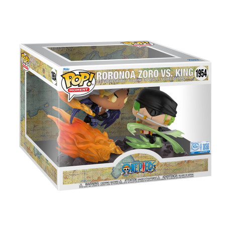 Funko Pop! Moment: one Piece - Roronoa Zoro vs King (Special Edition) #1954 Vinyl Figure