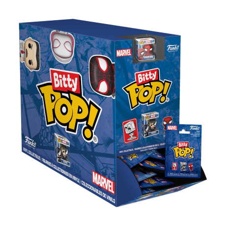 Funko Bitty Pop! Singles: Spider-man Mystery Mini Figures (Blind Bag/random) Vinyl Figures Funko Bitty Pop! Singles: Spider-man Mystery Mini Figures (Blind Bag/random) Vinyl Figures