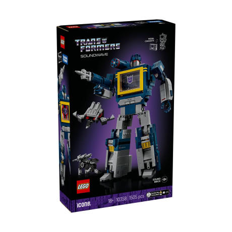 Lego® Icons:transformers - Soundwave (10358)
