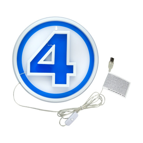 Paladone: Fantastic 4 - Wall Mountable led Neon Light (Pp14789muvn)