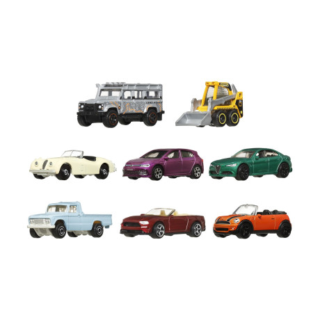 Mattel Matchbox - Defender Land Rover 110 Vehicle set of 8 (Jct83)