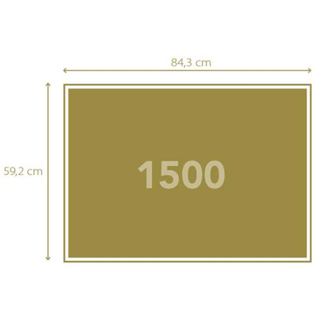 Clementoni Παζλ High Quality Collection Βενετία 1500 τμχ - Compact Box