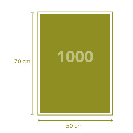 Clementoni Παζλ High Quality Collection Amerigo Vespucci 1000 τμχ - Compact Box