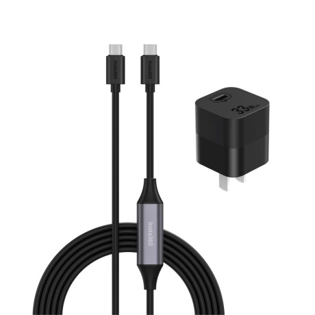 Insta360 Wave y-Cable and Power Adapter