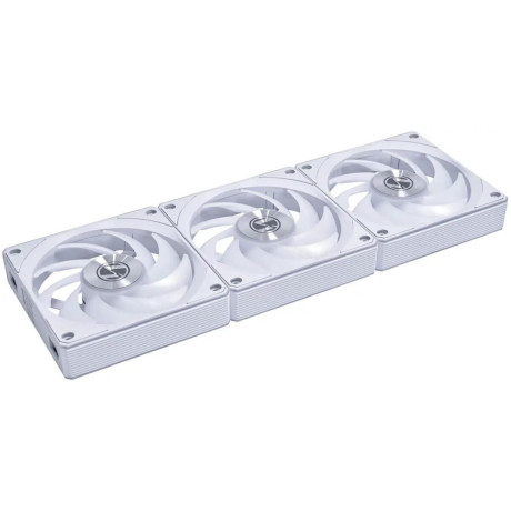 Lian li uni rgb fan cl Wireless 120mm Reverse Blade White - (3pcs) - w/ Controller - Static Pressure