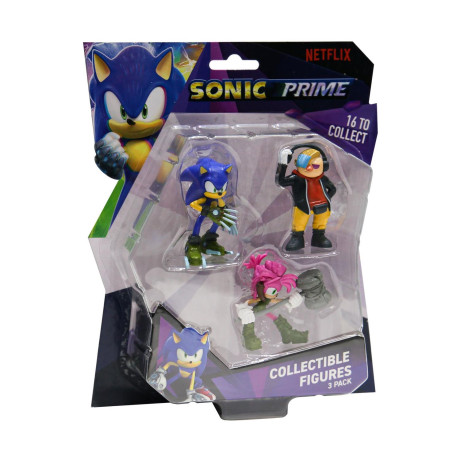 P.m.i. Sonic Collectible Figure 6.5cm - 3 Pack (S1) (Promo) (Son2020)