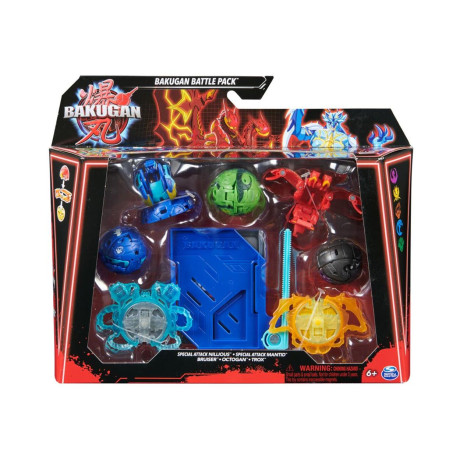 Spin Master Bakugan: Battle Pack - Special Attack Bruiser/octogan/ventri/hammerhead/butterclaw (20142917)
