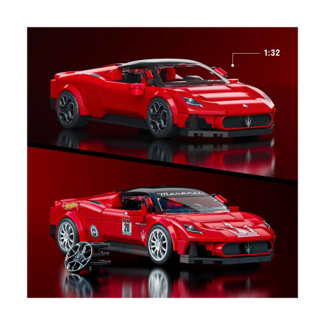 Mattel hot Wheels: Speed Series Brick Shop - Maserati Mc20 Vehicle (Jfr90)