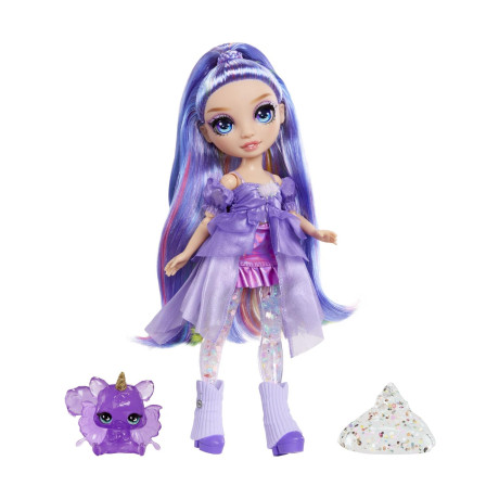Mga Rainbow High: Shimmers Κούκλα Μόδας & Slime - Violet (122425) Mga Rainbow High: Shimmers Κούκλα Μόδας & Slime - Violet (122425)