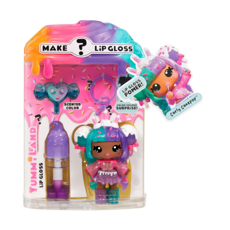 Mga Yummiland: lip Gloss Doll Series 2- Licorice (Susie Sour Straw) (546108)