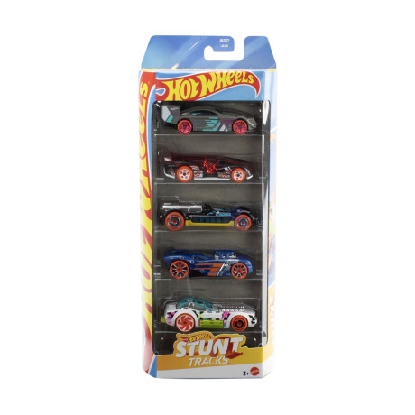 Mattel hot Wheels - Stunt Tracks (Set of 5) (Jkg07)